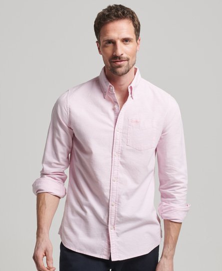 Organic Cotton Long Sleeve Oxford Shirt
