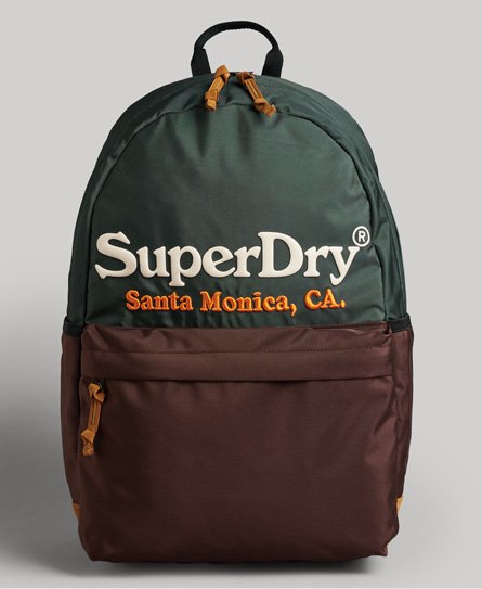 Superdry Women’s Graphic Montana Backpack Brown / Brown Chicory Cofee/Army Green - Size: 1SIZE