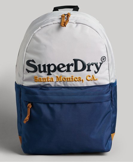 Superdry Women’s Graphic Montana Backpack Blue / Bottle Blue/Light Stone - Size: 1SIZE