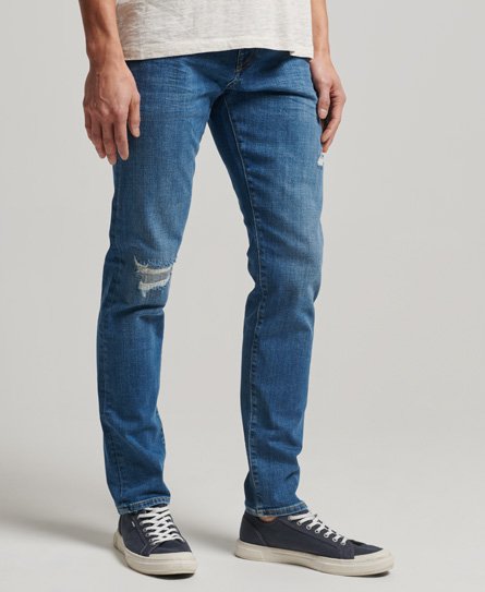 Schmale Jeans aus Bio-Baumwolle