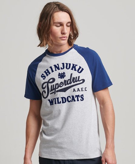 Vintage Home Run T-Shirt mit Raglanärmeln
