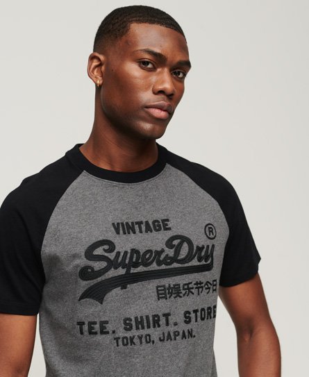 T-Shirt Vintage Logo Store Raglan