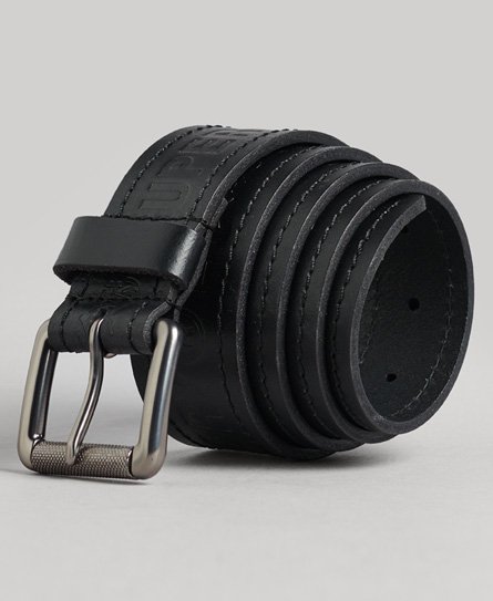 Superdry Men’s Vintage Branded Belt Black - Size: S