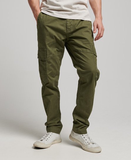 Superdry Men’s Organic Cotton Core Cargo Pants Khaki / Authentic Khaki - Size: 32/30