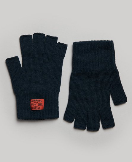 Superdry Women’s Workwear Knitted Gloves Navy / Eclipse Navy - Size: S/M