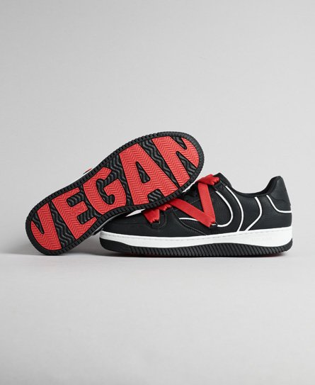 Zapatillas deportivas veganas de encaje y suela gruesa
