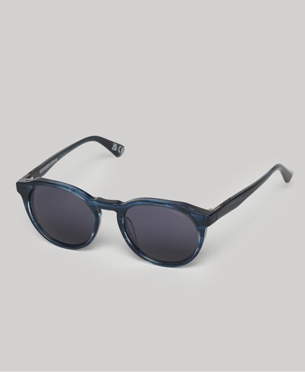 Superdry Women’s Classic Brand Print SDR Orlando Sunglasses, Blue