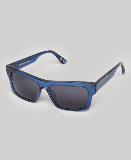 Superdry Men’s Brand Print SDR Alda Sunglasses, Blue