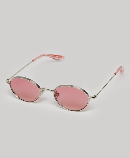 Superdry Women’s Classic Brand Detail SDR Bonet Sunglasses, Silver