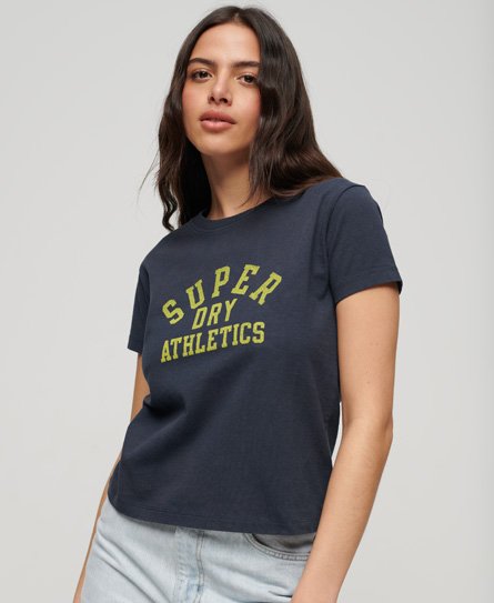 Camiseta gráfica estilo años 90 Athletic Essential