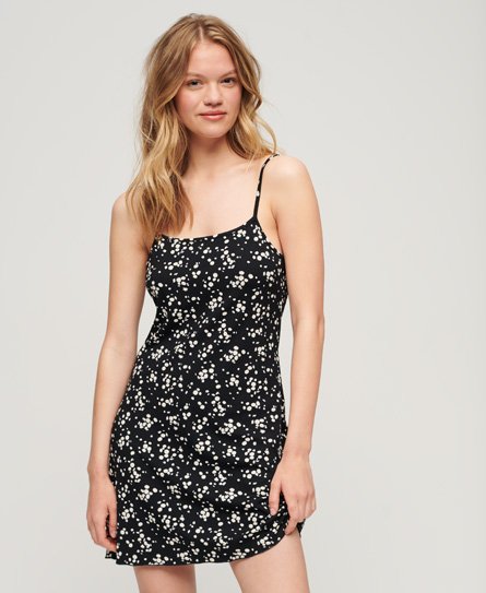 Printed Cami Jersey Mini Dress