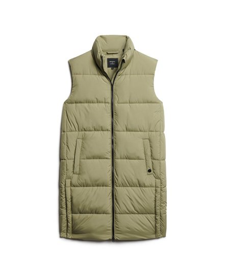 Quilted Superdry Longline - Gilet Women\'s