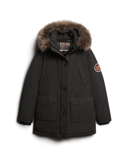 Superdry Everest Faux Fur Hooded Parka Coat - Women's Products