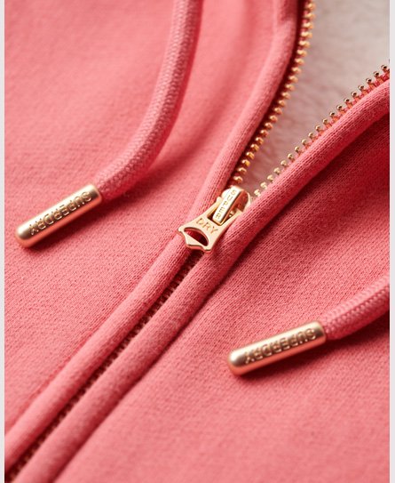 Womens Hoodies-and- sweatshirts Borg Hoodie Superdry Essential Zip Lined Women\'s -