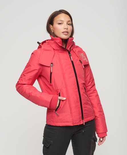 Superdry Women’s Mountain SD-Windcheater Jacket Pink / Active Pink - Size: 10