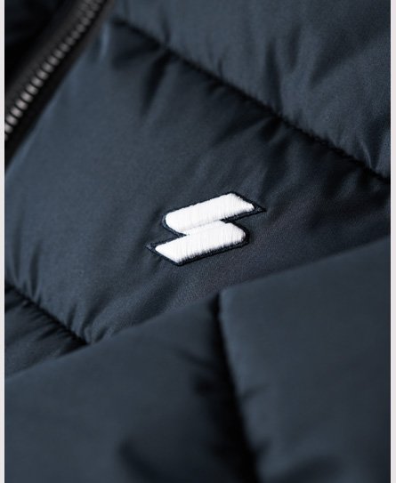 Superdry Sports Puffer: Navy/Black – Wrights Clothing Dunoon