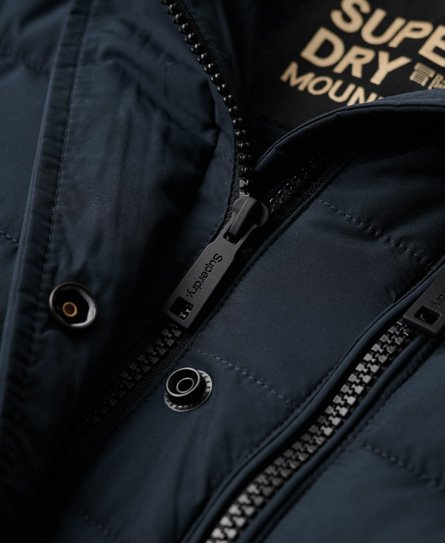 Superdry Fuji Hooded Longline Puffer Coat - Women\'s Womens Jackets