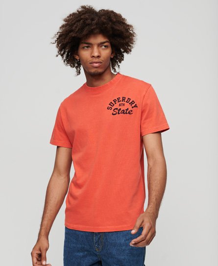 Embroidered Superstate Athletic Logo T-Shirt