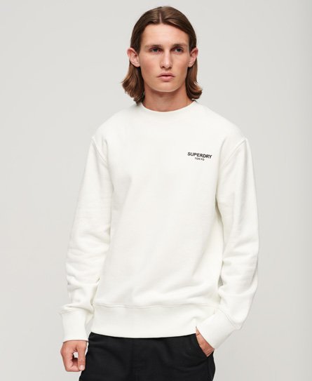 Luxe Sport-sweatshirt met losse pasvorm en ronde hals
