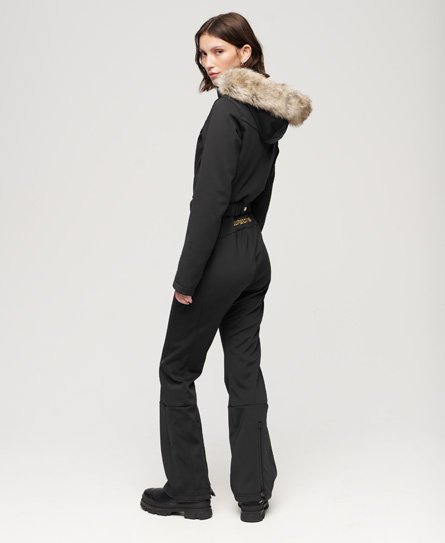 Superdry Women’s Sport Ski Suit Black - Size: 14