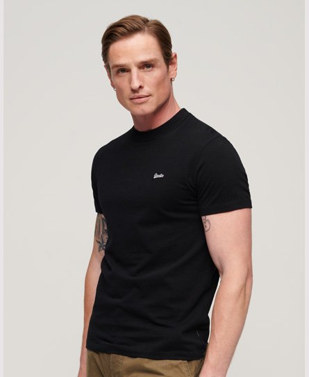 Superdry Men’s Organic Cotton Essential Small Logo T-Shirt Multiple Colours / Black/white - Size: L