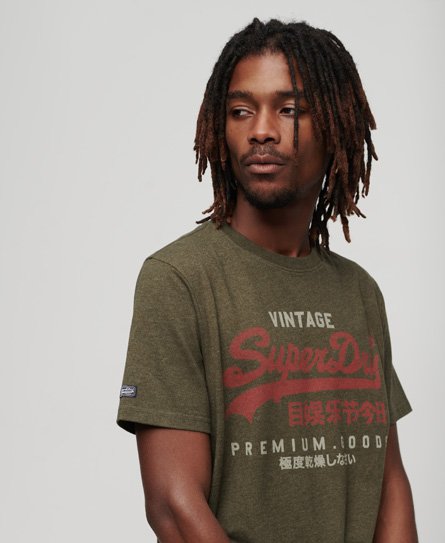 Premium Goods T-shirt met Vintage logo