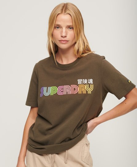 Vintage Retro Rainbow T-shirt