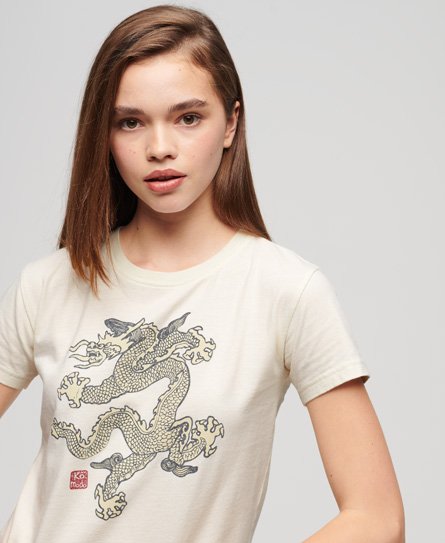 T-shirt slim Superdry x Komodo Dragon