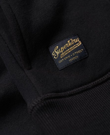 Superdry Luxe Metallic Kapuzenjacke mit Logo - Damen Damen Hoodies 