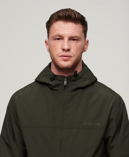 Surplus Nylon Hooded Bomber Jacket