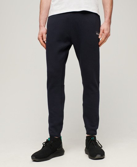 Superdry Men’s Sport Tech Logo Tapered Joggers Navy / Eclipse Navy - Size: M
