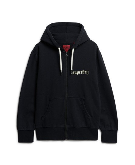  Superdry Sudadera con capucha con logotipo gráfico para mujer,  Negro azabache : Ropa, Zapatos y Joyería