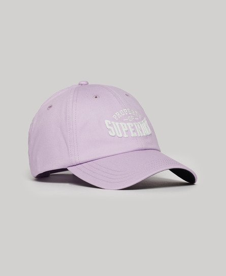 Superdry Women’s Graphic Baseball Cap Purple / Parma Violet Purple - Size: 1SIZE