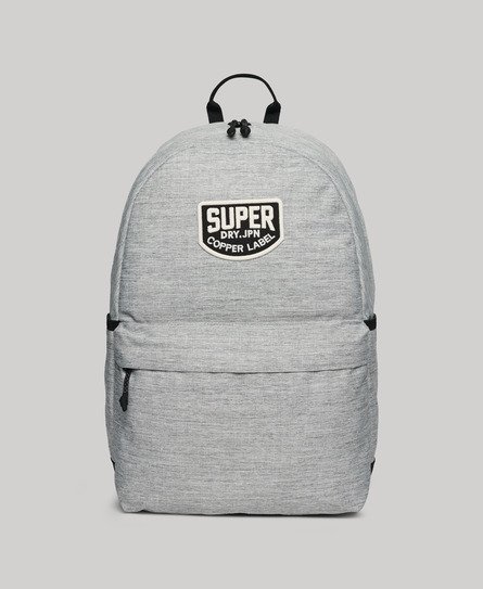 Superdry Women’s Patched Montana Backpack Light Grey / Light Grey Marl - Size: 1SIZE