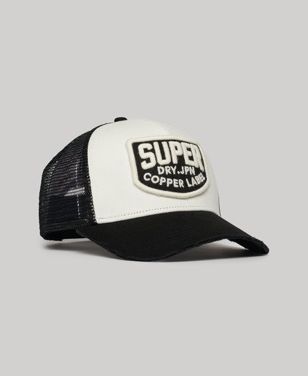 Superdry Women’s Mesh Trucker Cap Black - Size: 1SIZE