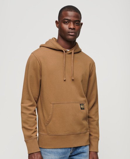 Relaxed hoodie met contrasterende stiksels