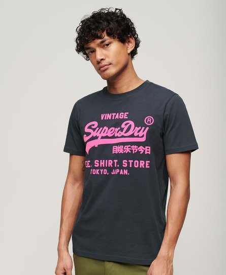 T-Shirt in Neonfarben