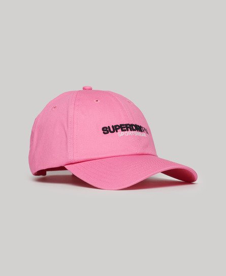 Superdry Women’s Sport Style Baseball Cap Pink / Sachet Pink - Size: 1SIZE
