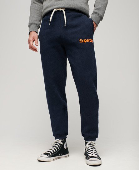 Pantaloni da jogging classici effetto lavato con logo Core