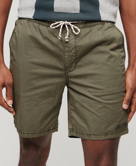 Superdry Men’s Walk Shorts Green / Army Green - Size: M