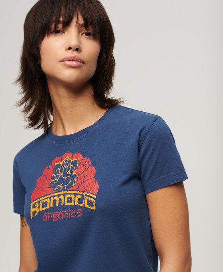 Superdry x Komodo Ganesh Figurbetontes T-Shirt