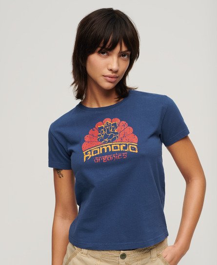 T-shirt Superdry x Komodo Ganesh aderente