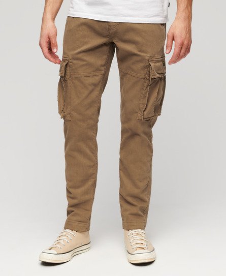 Superdry Men’s Core Cargo Pants Brown / Deep Brown - Size: 36/32