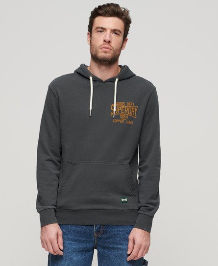 Sweat à Capuche Imprimé Copper Label sur la Poitrine Taille: L - Superdry - Modalova