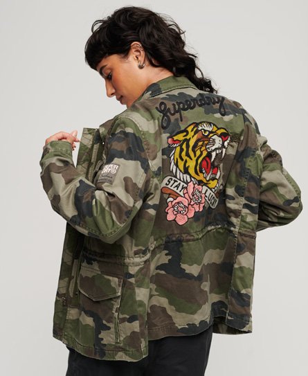 Embroidered M65 Military Jacket
