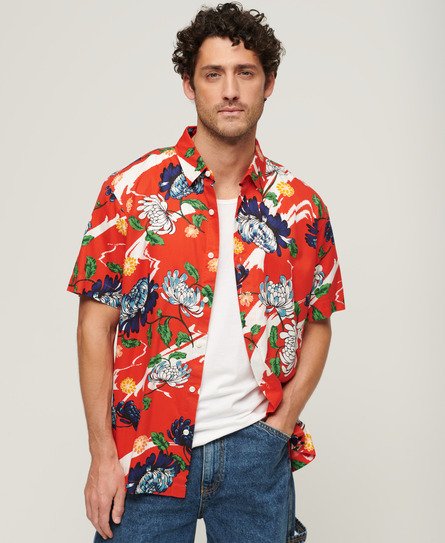 Hawaiian overhemd met korte mouwen