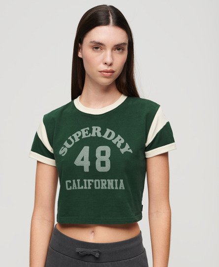 Athletic Graphic Ringer T-Shirt