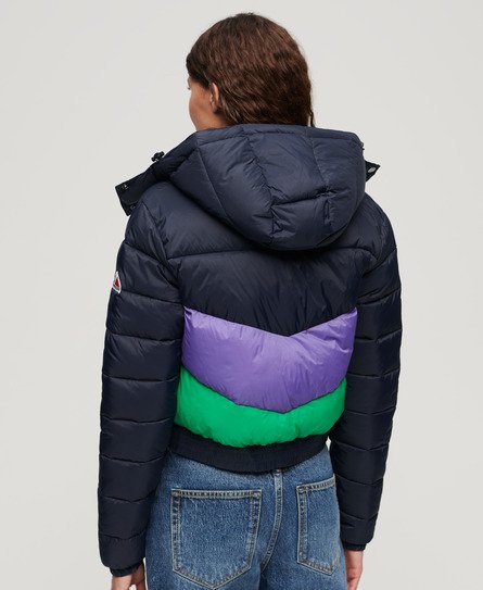Fuji Cropped Hooded Jacket