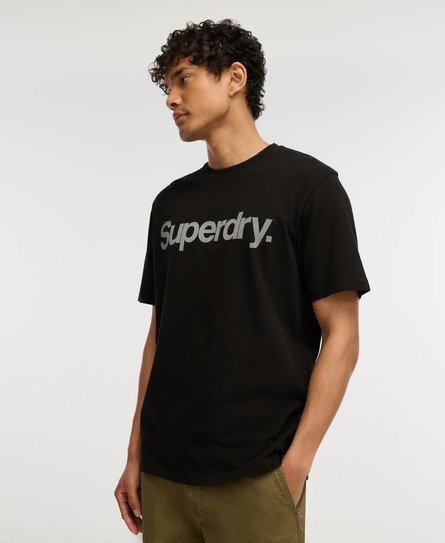 Superdry Men's Core Logo City Loose T-Shirt Black