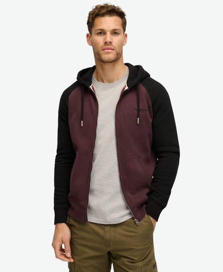 Rich Deep Burgundy/Black